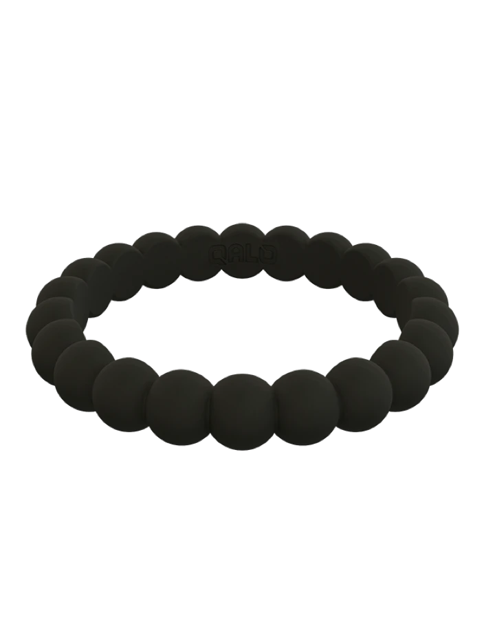 Women's Stackable Bead Pacific Opal Silicone Ring - Image 8