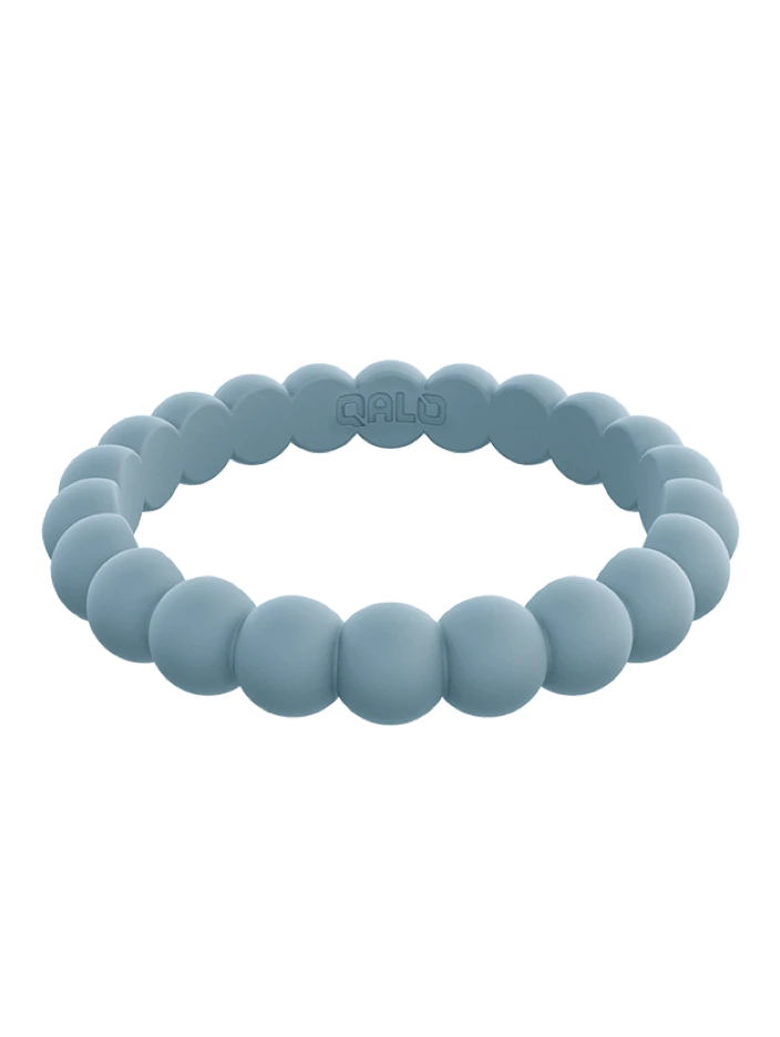 Women's Stackable Bead Pacific Opal Silicone Ring - Image 10