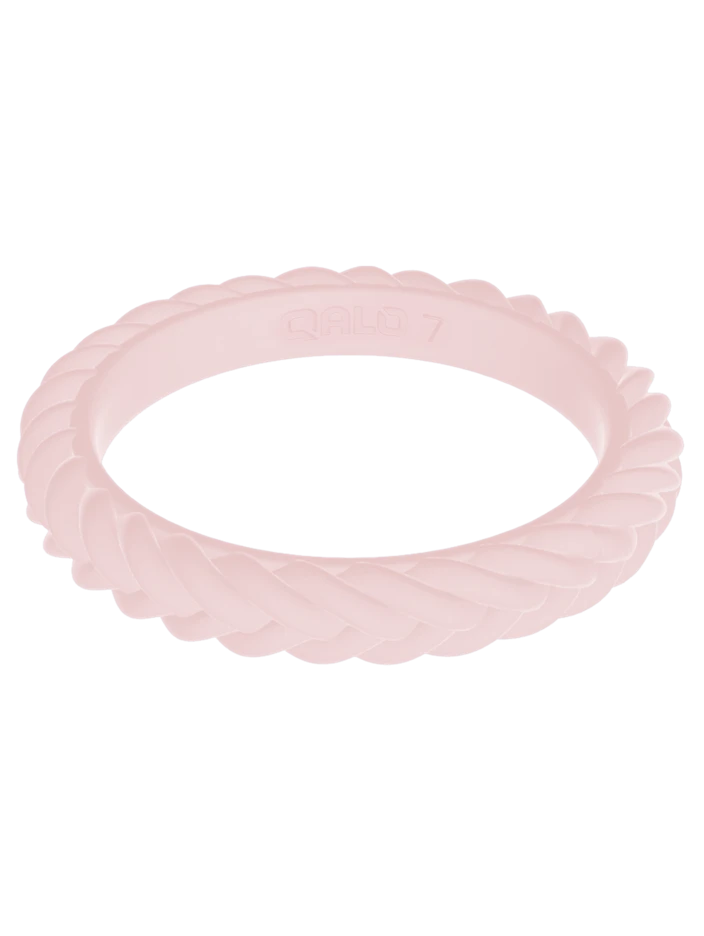 Women's Stackable Braid Silicone Ring - Image 14