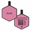 Rose Silicone QR Dog ID Tag Powered By MyID