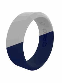 Duo Men's Modern Silicone Ring