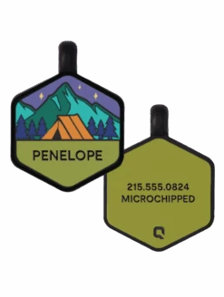 Base Camp Silicone Dog ID Tag