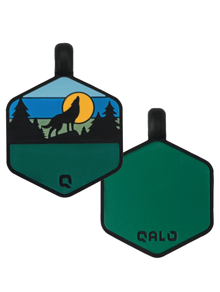 Dusk Wild One Silicone Dog ID Tag