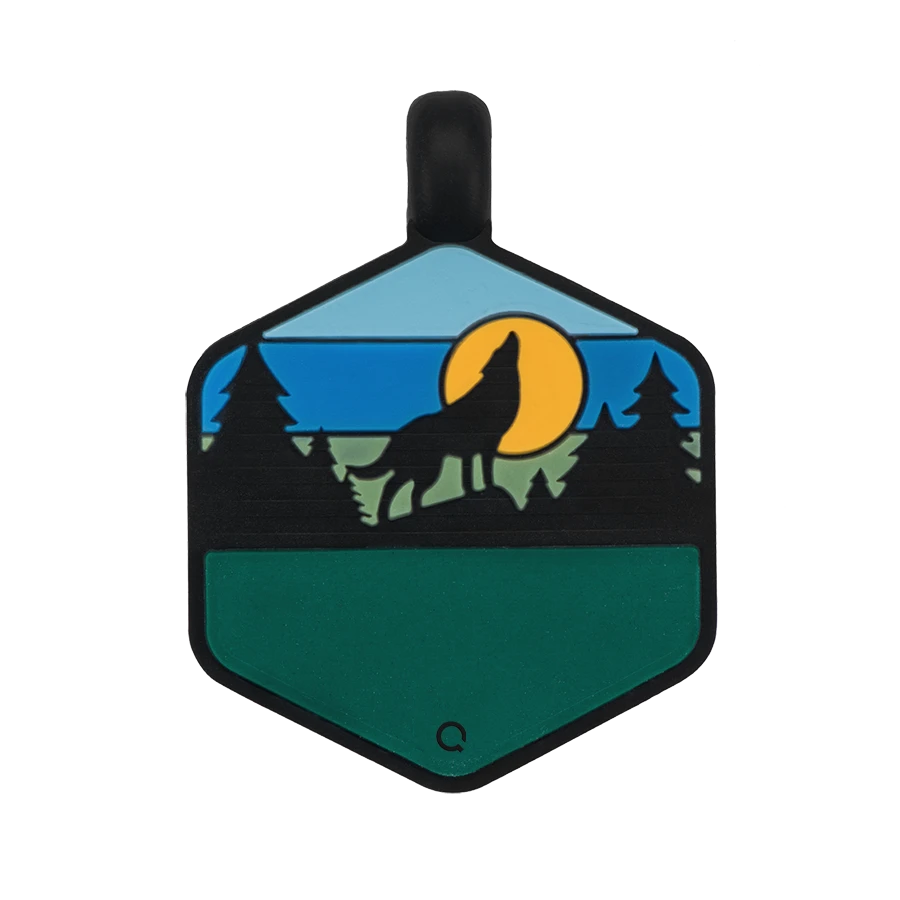 Dusk Wild One Silicone Dog ID Tag - Image 4