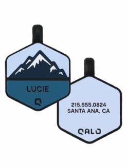 Frost Mountain Silicone Dog ID Tag