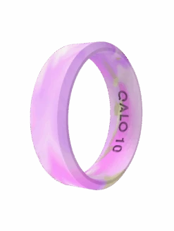 Women’s Natural Stone Modern Silicone Ring