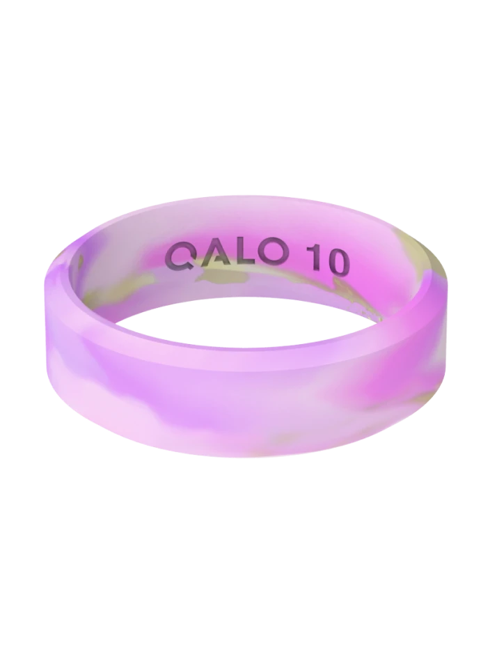 Women’s Natural Stone Modern Silicone Ring - Image 4