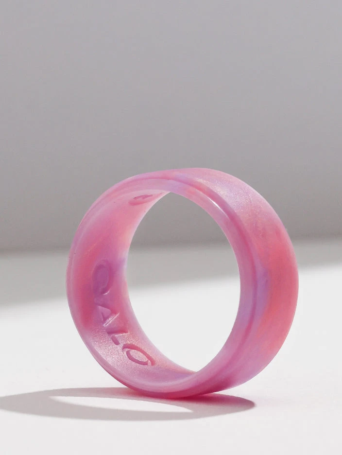 Women’s Natural Stone Modern Silicone Ring - Image 2
