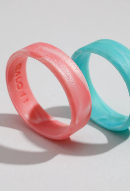 Women’s Natural Stone Modern Silicone Ring - Image 15