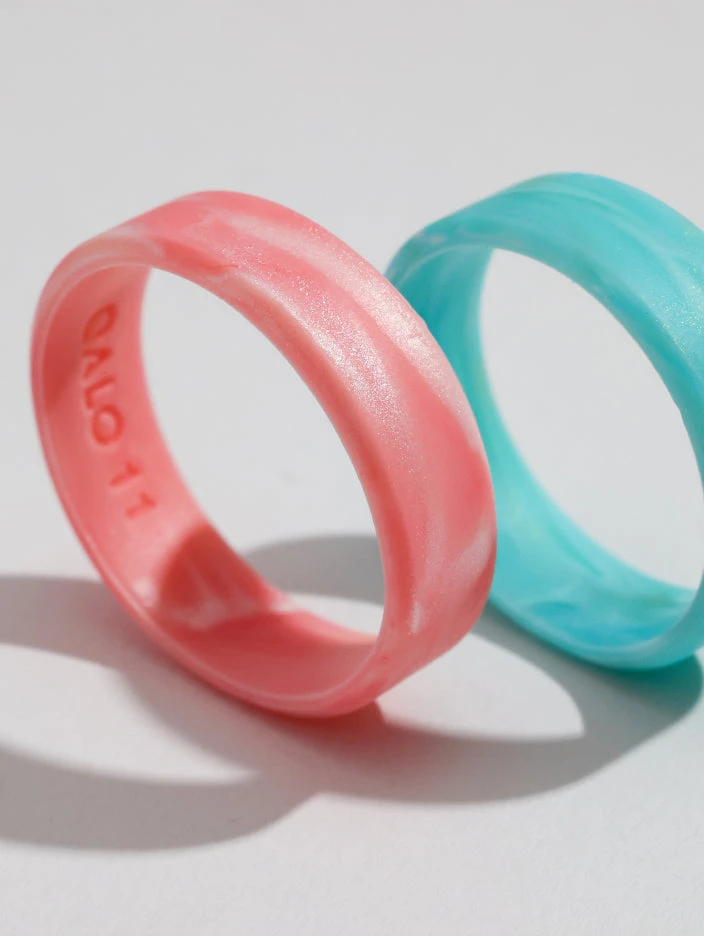 Women’s Natural Stone Modern Silicone Ring - Image 12