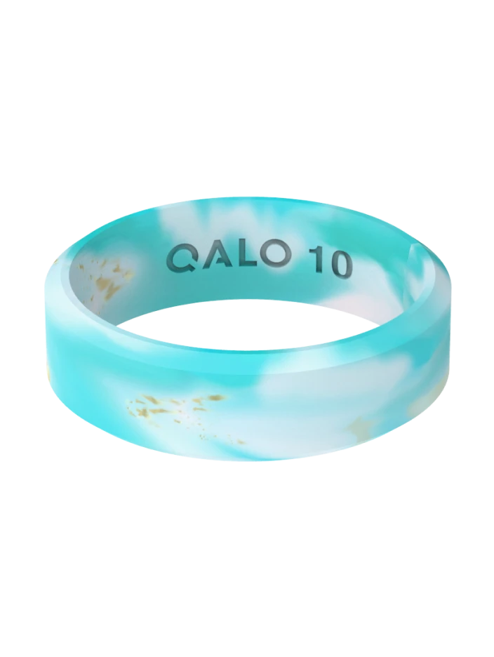 Women’s Natural Stone Modern Silicone Ring - Image 8