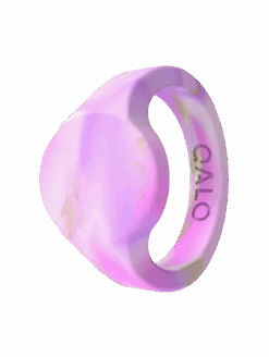 Women’s Natural Stone Signet Silicone Ring