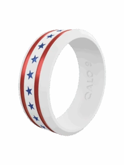 Folds Of Honor Stars And Stripes Modern Ring