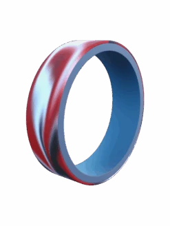 Folds Of Honor Tie Dye Switch Ring