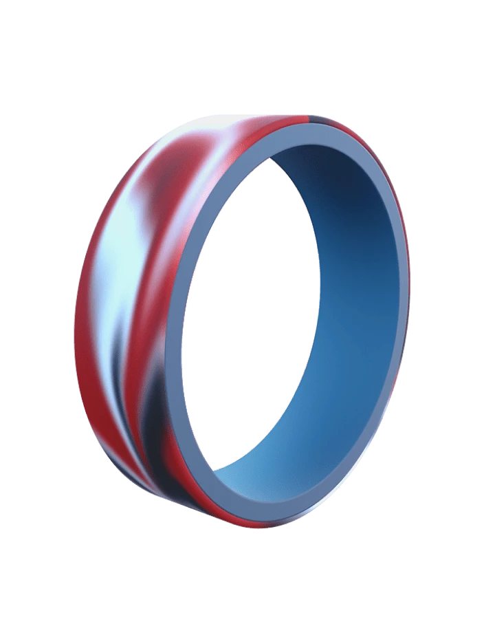 Folds Of Honor Tie Dye Switch Ring