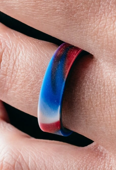 Folds Of Honor Tie Dye Switch Ring - Image 5