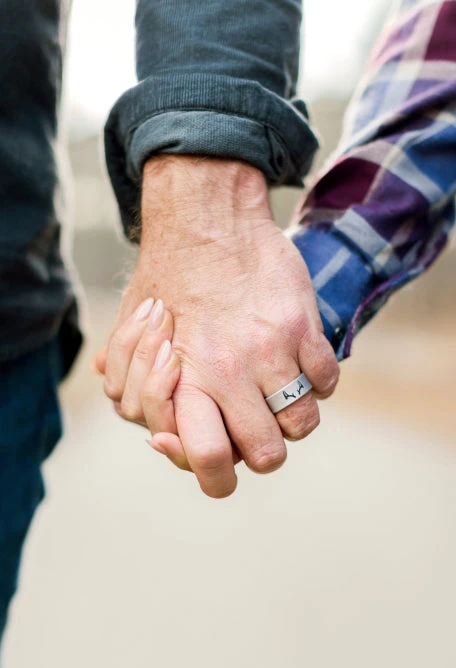 Men's Eva Shockey Stag Silicone Ring - Image 5