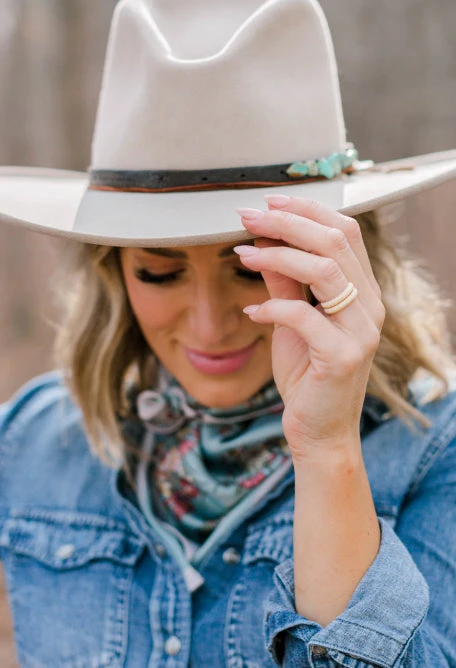 Women's Eva Shockey Twist Stackable Silicone Ring - Image 12