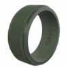 Men's Eva Shockey Polished Step Edge Silicone Ring