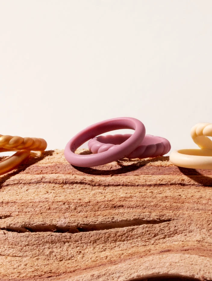 Women's Eva Shockey Classic Stackable Silicone Ring - Image 13