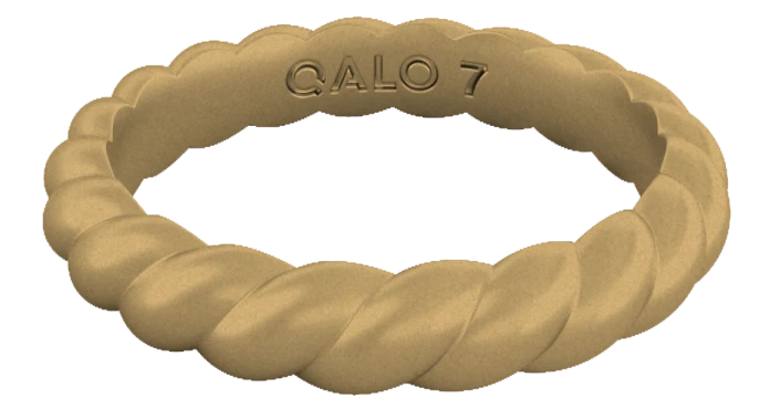 Women's Eva Shockey Twist Stackable Silicone Ring - Image 17