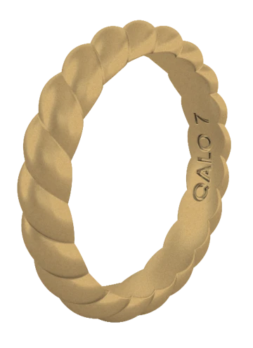 Women's Eva Shockey Twist Stackable Silicone Ring - Image 16