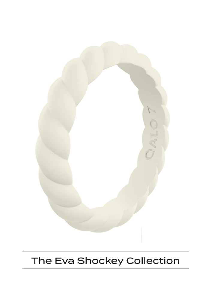 Women's Eva Shockey Twist Stackable Silicone Ring - Image 7