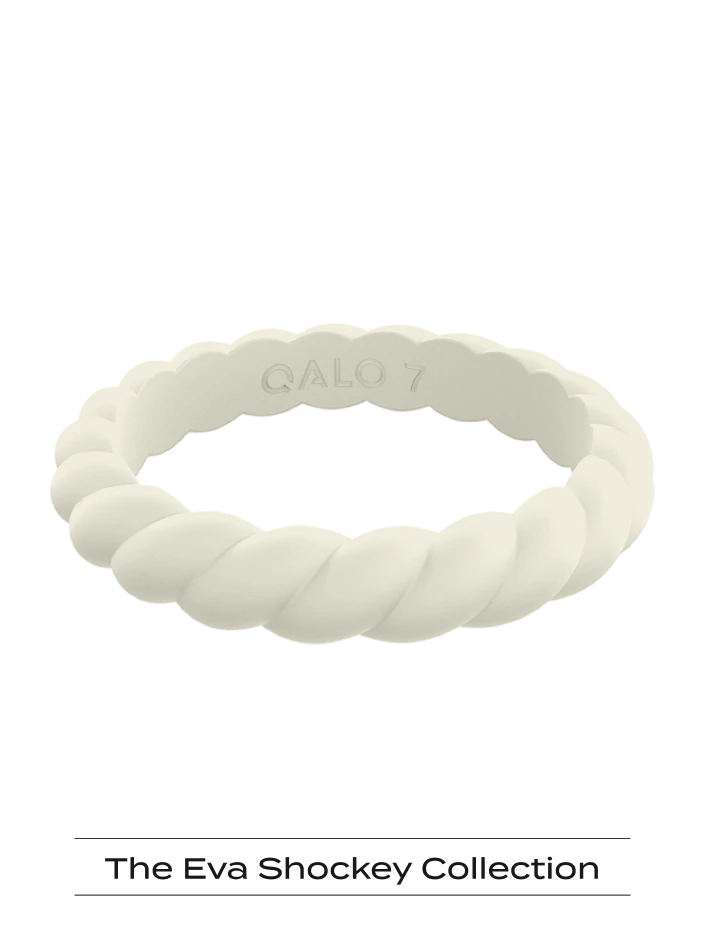 Women's Eva Shockey Twist Stackable Silicone Ring - Image 8