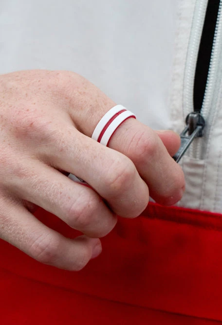 Men's Folds Of Honor Nurse Strata Ring - Image 3