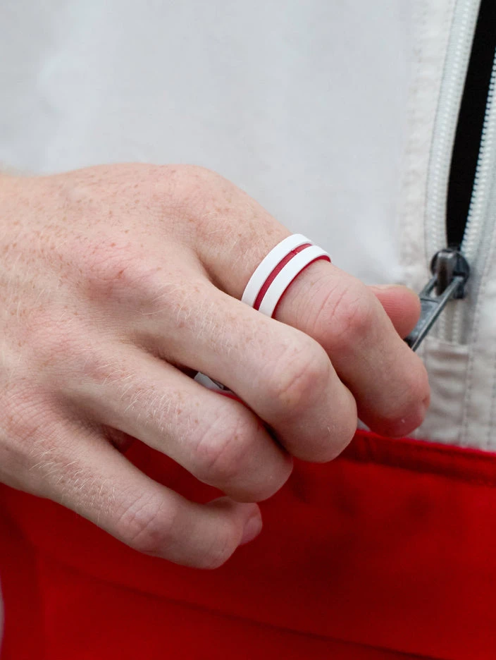 Men's Folds Of Honor Nurse Strata Ring - Image 4