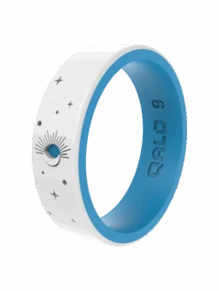 Women's Glow Night Sky Strata Ring