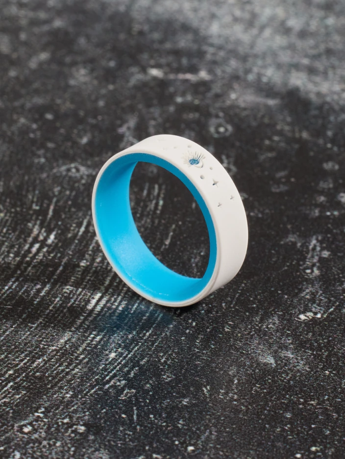 Women's Glow Night Sky Strata Ring - Image 3