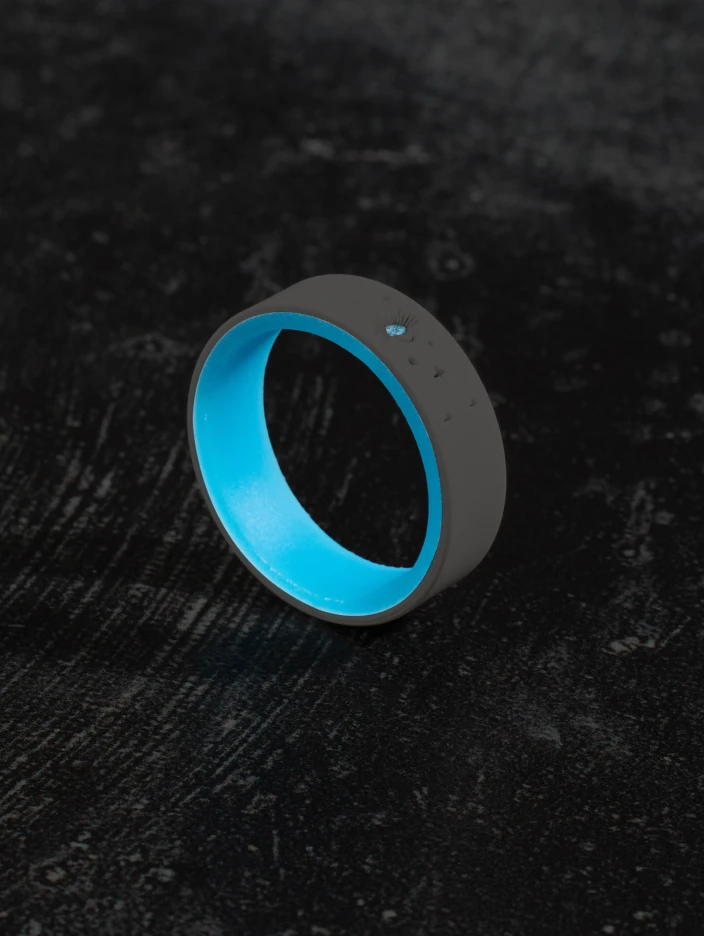 Women's Glow Night Sky Strata Ring - Image 4