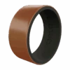 Men's Metallic Strata Silicone Ring