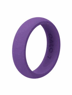 Women's Cloud To Purple Classic Silicone Ring