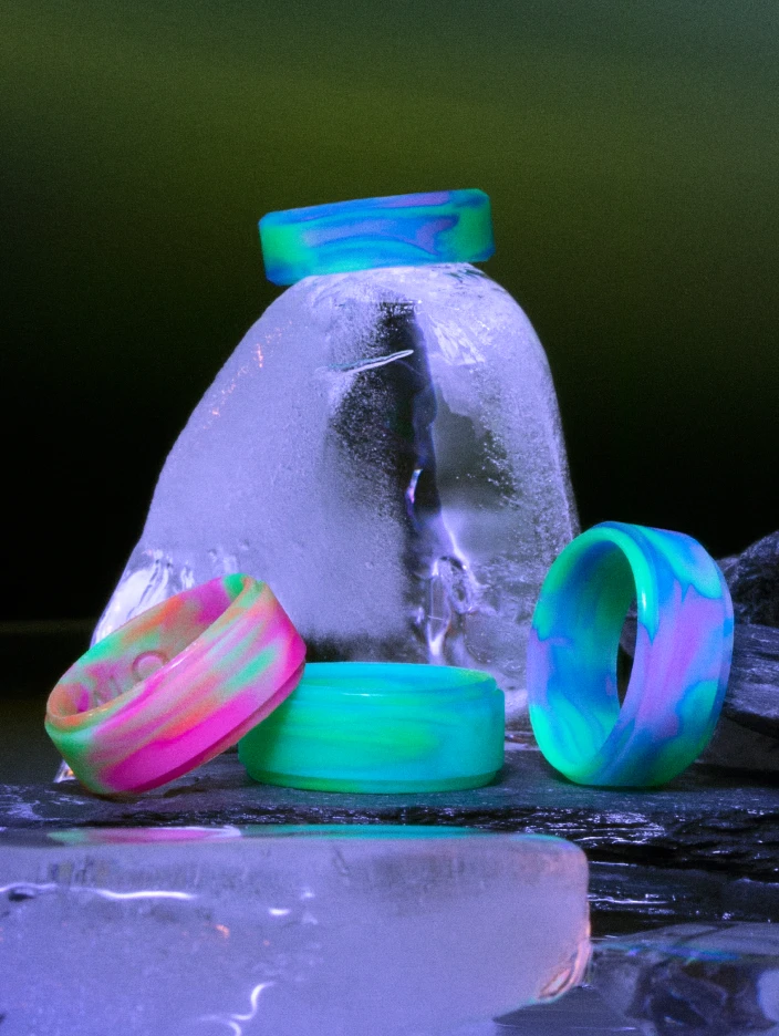 Women's Aurora Modern Silicone Ring - Image 14