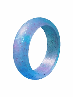 Women's Unicorn Sparkle Classic Silicone Ring