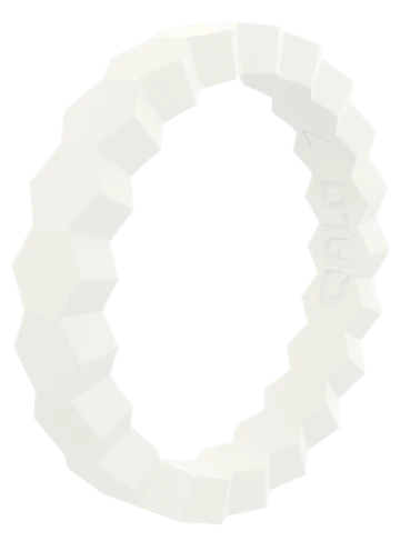 Women's Stackable Chevron Silicone Ring - Image 9