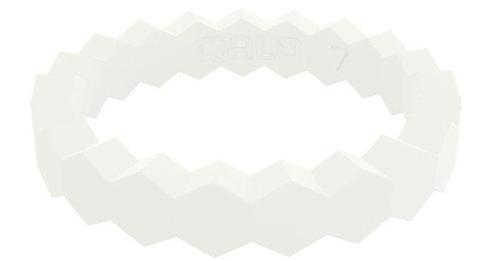 Women's Stackable Chevron Silicone Ring - Image 10