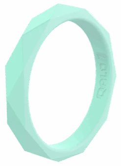 Women's Stackable Geo Silicone Ring