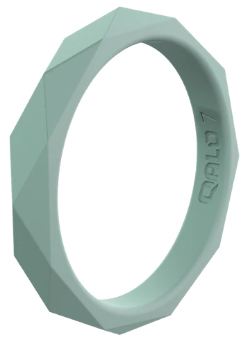 Women's Stackable Geo Silicone Ring - Image 9