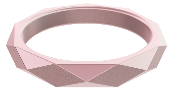 Women's Stackable Geo Silicone Ring - Image 12