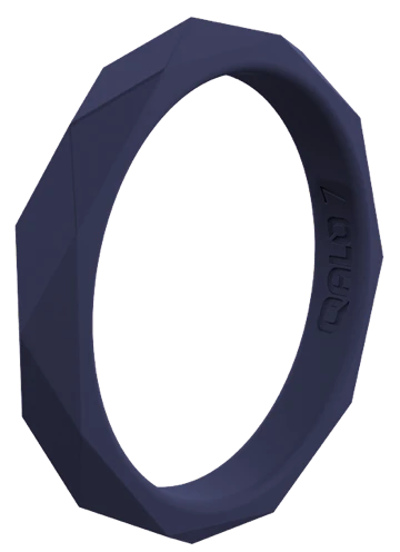 Women's Stackable Geo Silicone Ring - Image 17