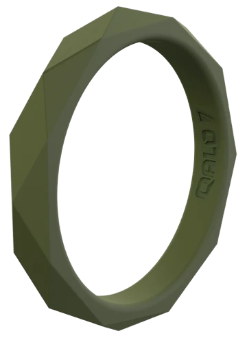 Women's Stackable Geo Silicone Ring - Image 19