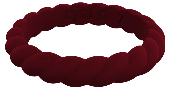 Women's Stackable Twist Silicone Ring - Image 12