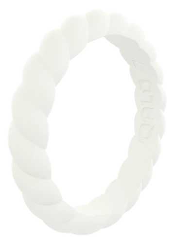 Women's Stackable Twist Silicone Ring - Image 17