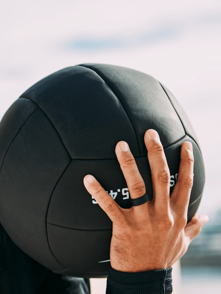 Men's Brush Camo Step Edge Q2X™ Silicone Ring - Image 3