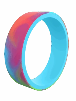 Switch Reversible Tie-Dye Silicone Ring