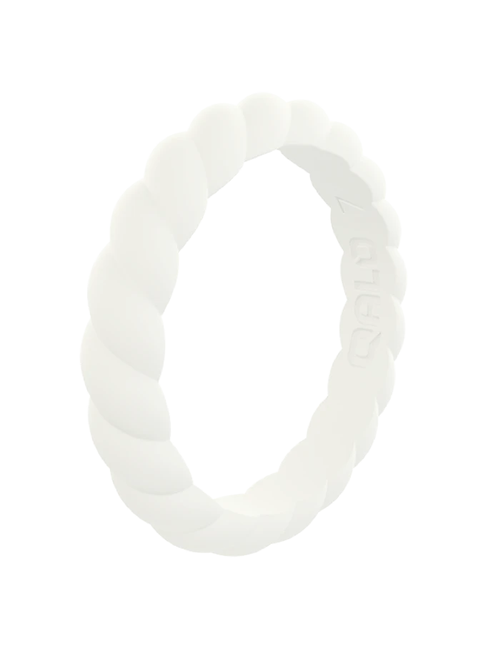 Women's Stackable Twist Silicone Ring - Image 19