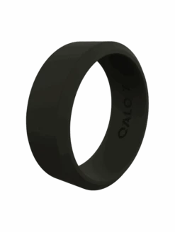 Modern Black Silicone Ring